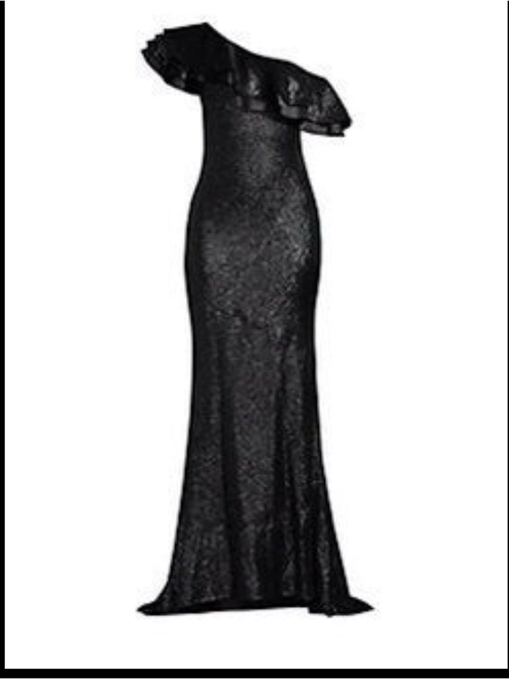 Sequence Once Sleeve Off The Shoulder Gown size 10